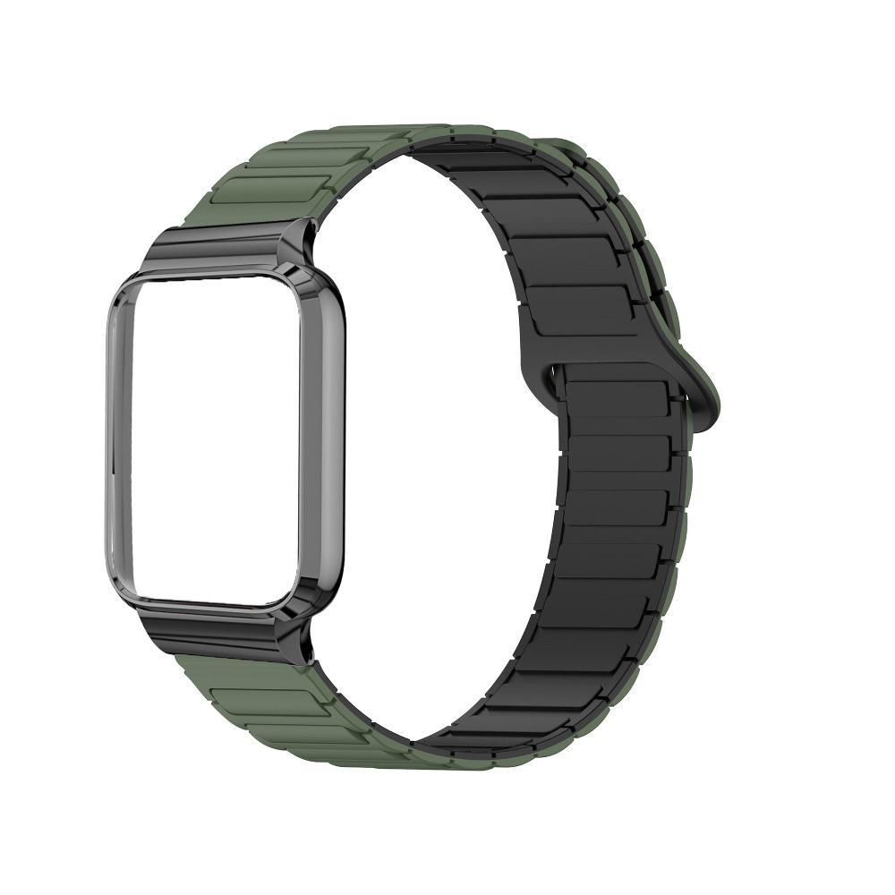 Магнитный ремешок для Xiaomi mi band 10 Pro Браслет Бизнес-браслет Силиконовый ремешок на запястье Для Mi Band10 Pro Керамическая мягкая пленка Ремешок для часов