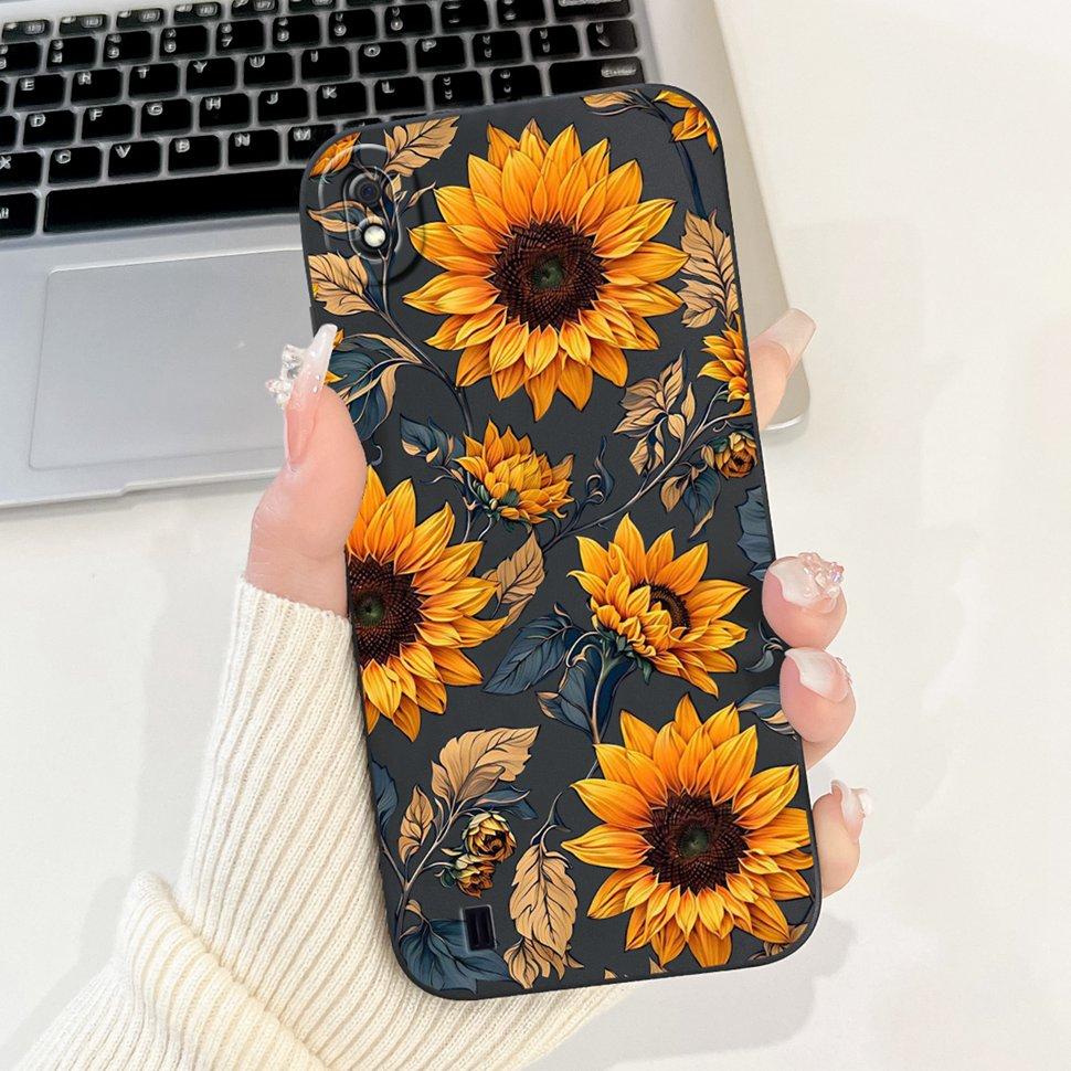 For Samsung A10 Case SM-A105F SM-A105G Stylish Flowers Butterfly Soft Slim Fundas Phone Case For Samsung Galaxy A10 Back Cover