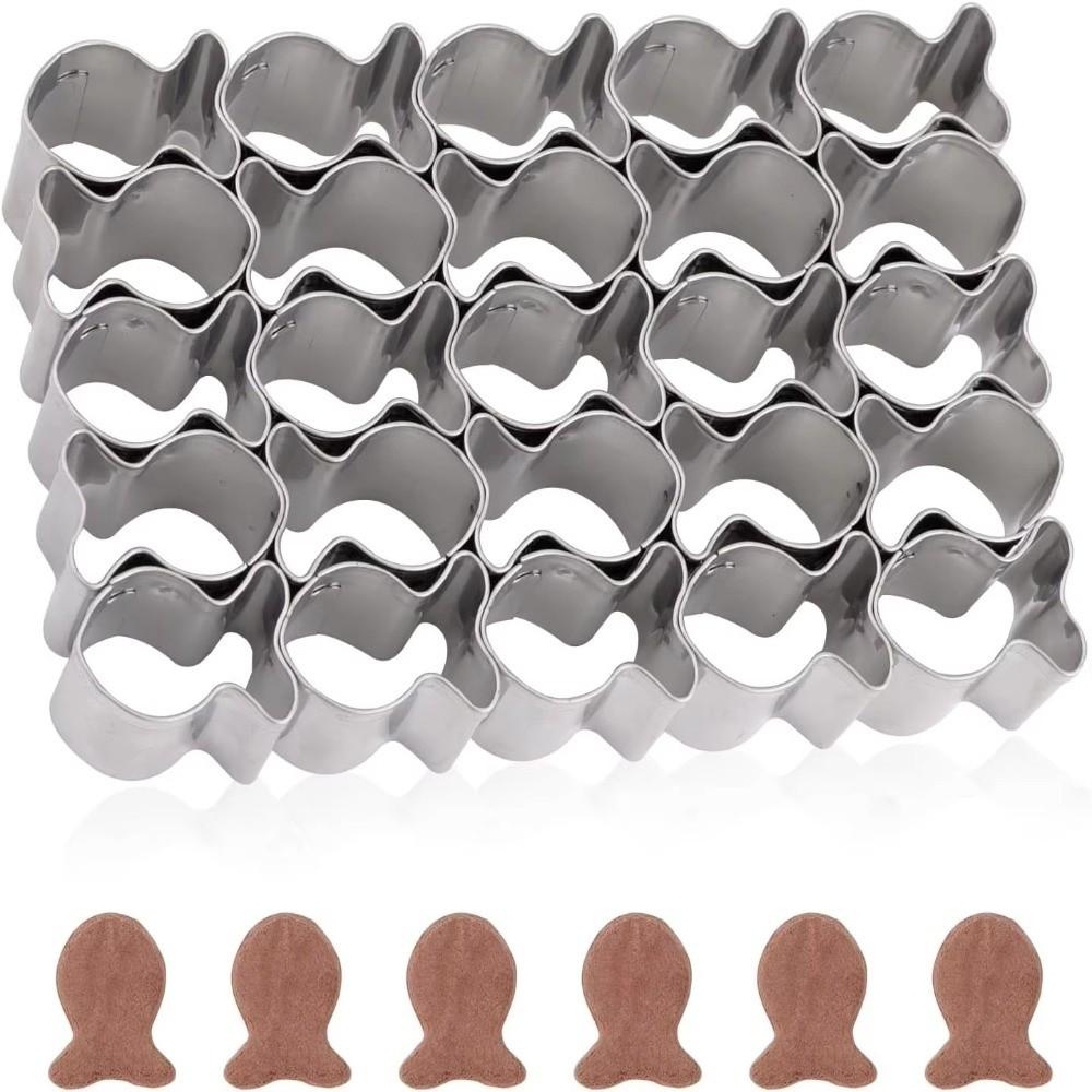 Non-Stick Fondant Cookie Cutter Stainless Steel Biscuit Cutters  Cake Mould