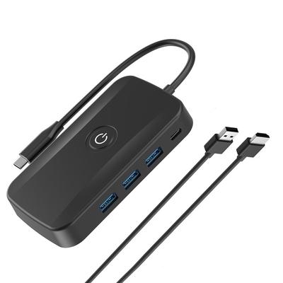 Eppfun Wireless HDMI беспроводной набор концентраторов 30 м стабильная передача синхронизация выход для ПК передатчик/приемник (с адаптером USB-C) Видео/Аудио