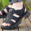 Sandals Men's New Beach Shoes Cowhide Slippers Outdoor Non-slip Thick-soled Leather Sandals for Me