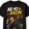 NeYo and Akon Nights Like This Tour RnB Music Legends Graphic Unisex TShirt