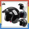 High Quality Motorcycle Helmet Open Face 3/4 Vintage Helmets Retro Motor Cafe Racer Chopper Capacete Casco Moto DOT Approved