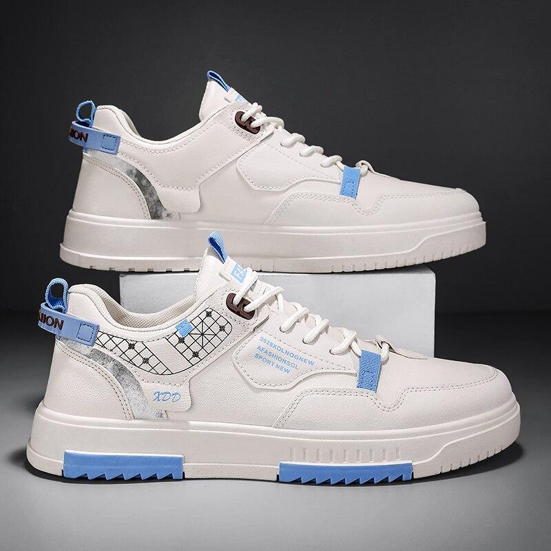 Fashion New Men's Casual Sports Shoes Soft Vulcanized Men's Shoes Men's Flat -match Versatile Casual Outdoor Outdoor Jogging Men's Shoes