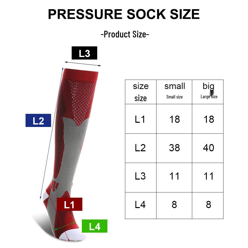 Летние уличные нейлоновые компрессионные гольфы для икры для йоги и спорта