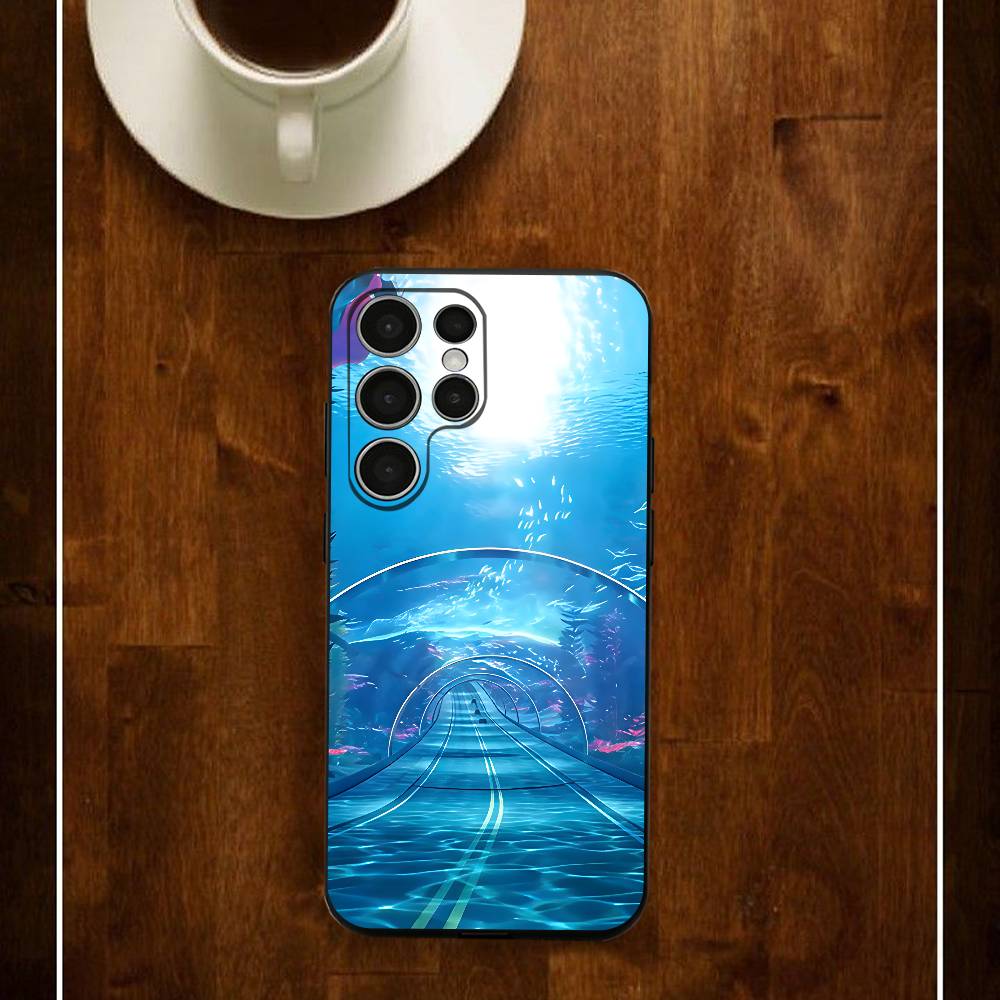 Силиконовый чехол NTE Mint N-Neverness для Samsung S25 24 23 22 21 20 Plus Ultra 5G Lite Ударопрочный чехол