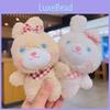 Teddy Bunny Plush Doll Soft Keychain For Collectible Gifts And Backpack Decor