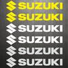 Наклейка Декаль Логотип Эмблема на бак мотоцикла Suzuki