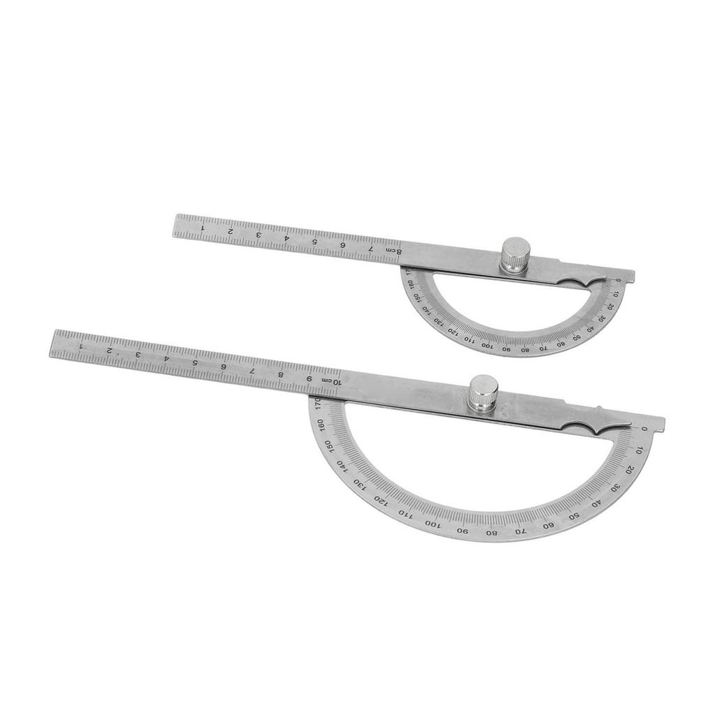 Транспортир из нержавеющей стали, высокоточный многофункциональный угломер на 180°, угломер, искатель