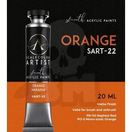 Sart-22 scale color art orange