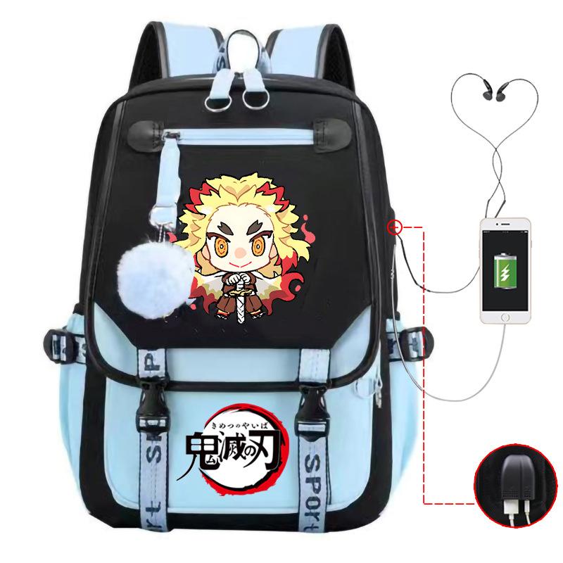 Истребитель демонов стол истребления призраков школьный рюкзак для ученика средней школы ученик начальной школы ученик средней школы