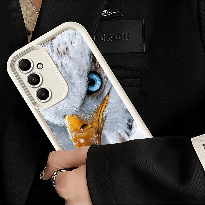 Чехол для телефона для Samsung Galaxy A17 A16 A15 A14 A13 Белоголовый орёл Крутой A56 A36 A26 A55 A35 A25 A54 A34 A24 A53 A33 A23 A07 A06