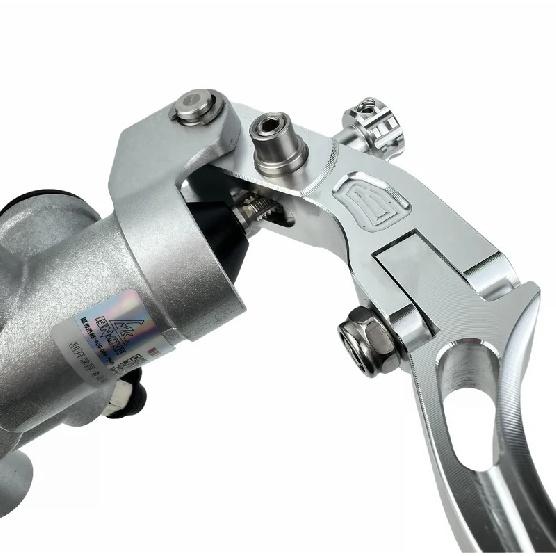 15mm Piston Motorcycle Foldable Clutch Brake Lever Anti-Drop CNC Aluminum Adjustable Universal Modification Accessories Upgrade