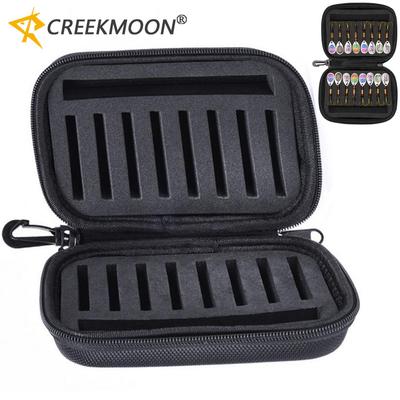 Сумка-кошелек для рыболовных приманок с жестким кейсом из EVA-пены, органайзер для блесен, контейнер для приманок, чехол для крючков для ловли нахлыстом, хранилище для любителей активного отдыха