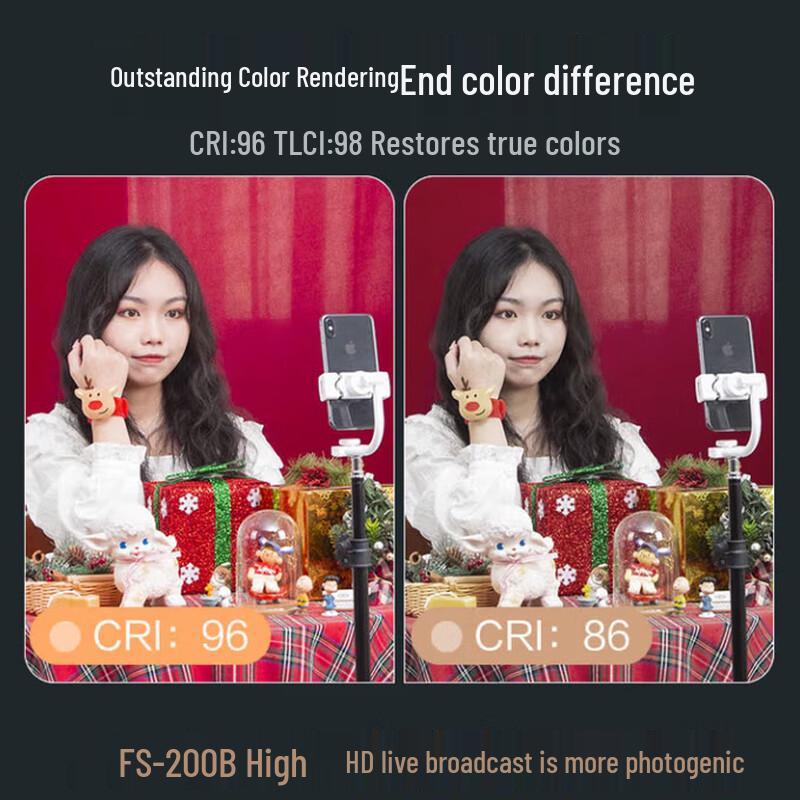 NANLITE FS-200B Bi-Color LED Video Light