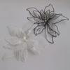 Lace Fabric Mesh Clothes Patches 20cm Flower Cloth Sticker New DIY Flower Embroidery Patches