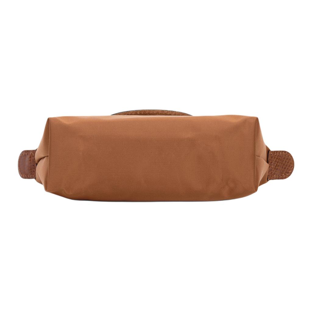 Longchamp Le Pliage 17 Сумка-косметичка на короткой ручке с клапаном и молнией Сумка-пельмень Клатч Сумка-тоут Женские сумки Бренди 34175089504
