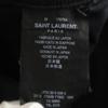 Saint Laurent Сделано в Японии Обработка отреза Длинные брюки W29 черный Женские Б/у