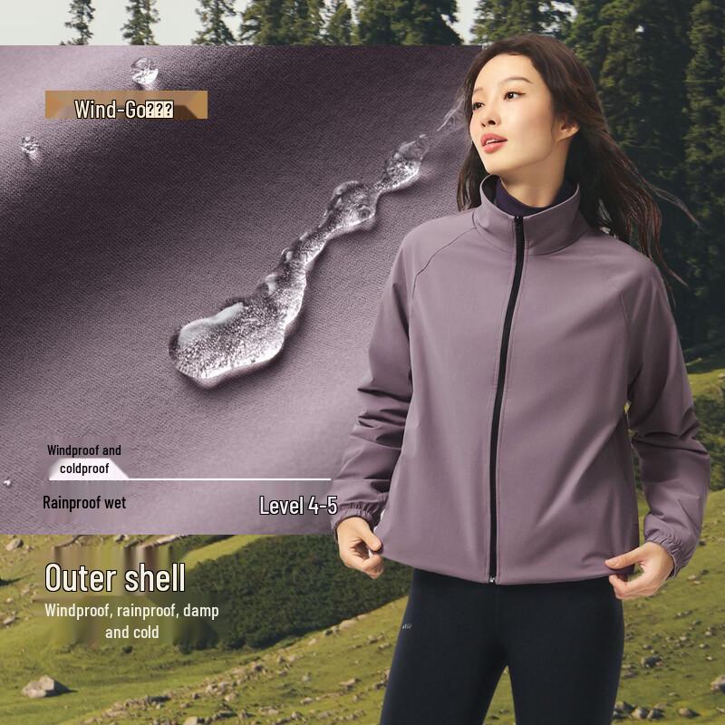 Beneunder Women's Reversible Fleece Softshell Jacket PM031