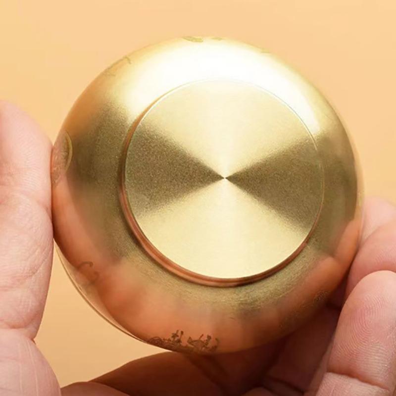 Рог изобилия латунный удачный привлекающий богатство удача магическая сила сокровища чаши настольный маленький орнамент домашний декор