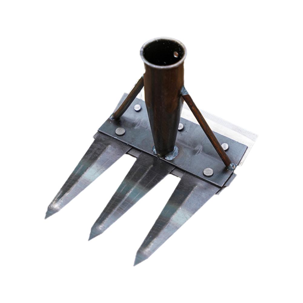 2/3/4/5/7 Teeth Heavy-Duty Steel Garden Hand Weeding Rake Tools Complete Weeding Multifunctiona Z5M7