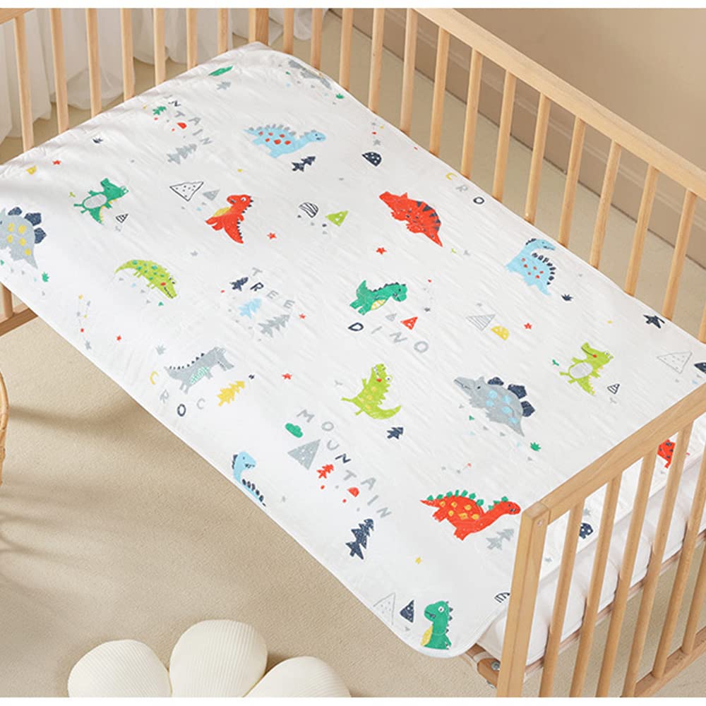Samcos 50 x 70cm Cotton Waterproof Baby Changing Mats 2-Pack Direct from Japan
