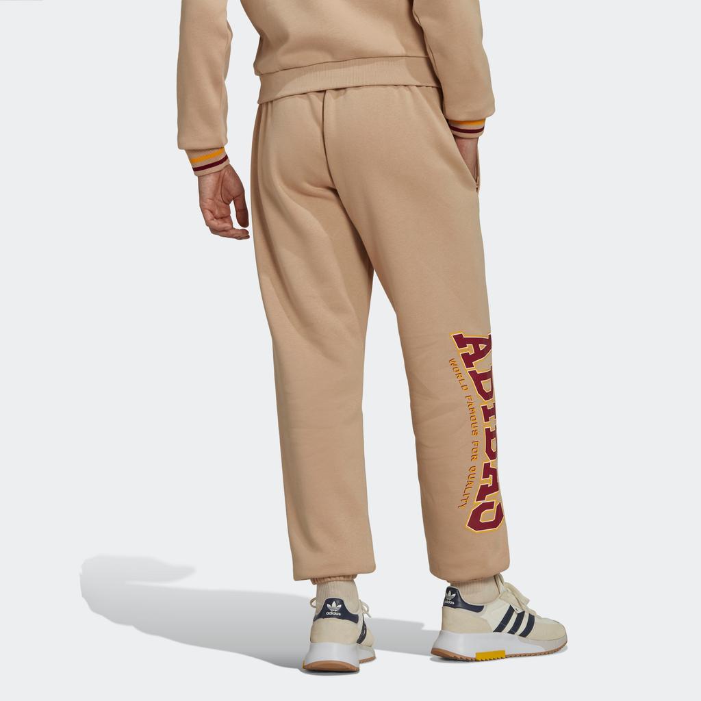 adidas Спортивные штаны Varsity Magic Beige Мужская уличная одежда HY6044