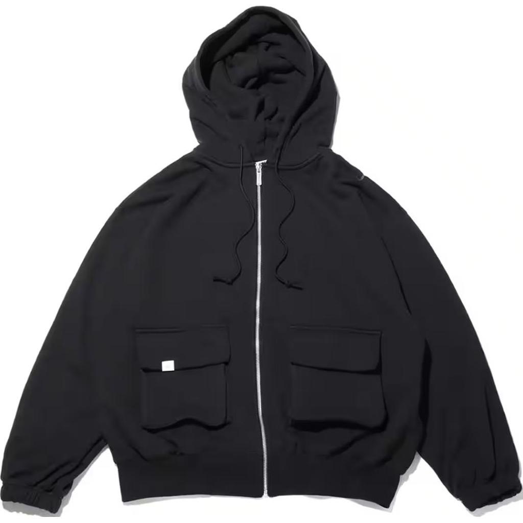 Nike Толстовка с капюшоном и застежкой-молнией, с длинными рукавами и принтом логотипа, женская толстовка серого цвета FV7516-010