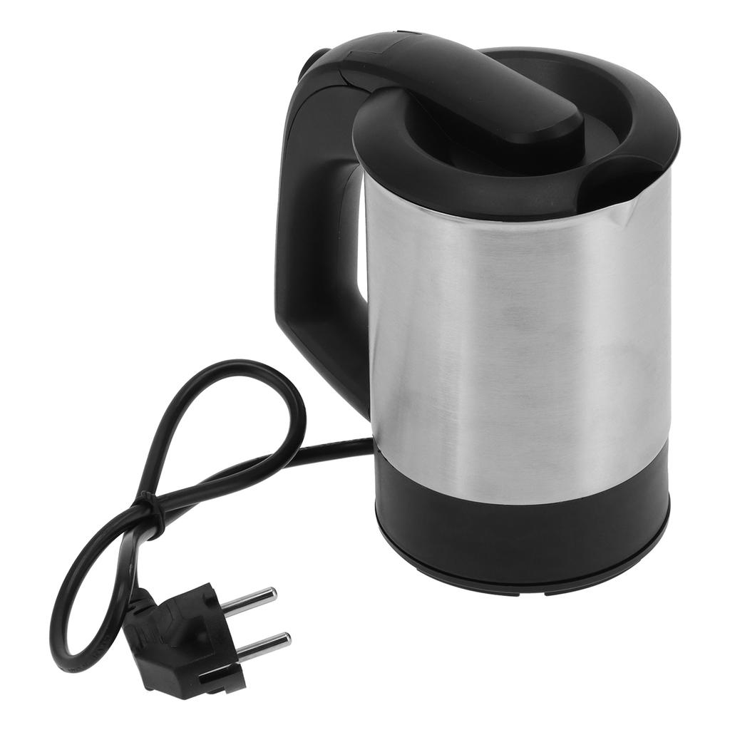 0.5L Mini Electric Kettle Stainless Steel Automatic Power Off Portable Travel Water Boiler Pot