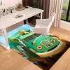 Trash Truck Printed Absorbent Washable Carpet, Non-Slip Bathroom Mats, Kitchen Rugs, Yoga Mat,Living Room Entrance, Camping Picnic Rugs