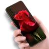 Bright Red Roses Flowers Black Case For Xiaomi Redmi 11 Prime 11A 12C 13C A1 A2 Plus A3 12 4G 10 13R 5G 9A 10A 9C 10C 9i 12R