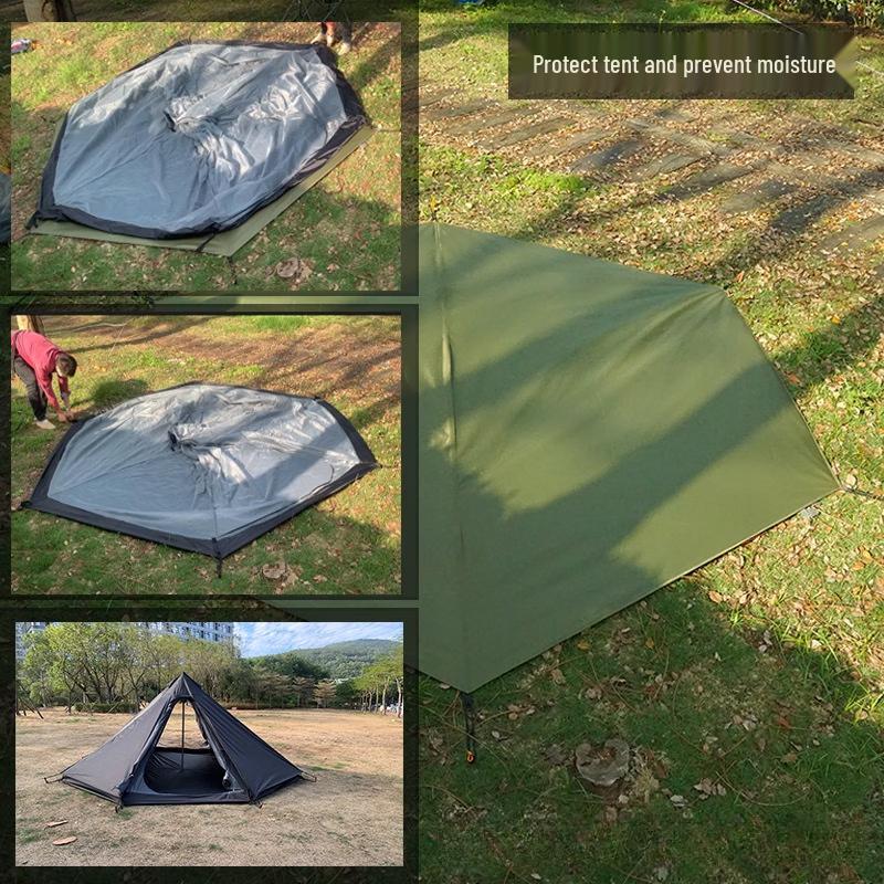 ZISIZ Hexagonal Outdoor Tent Ground Mat
