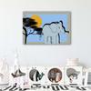 Canvas Print Africa Elephant