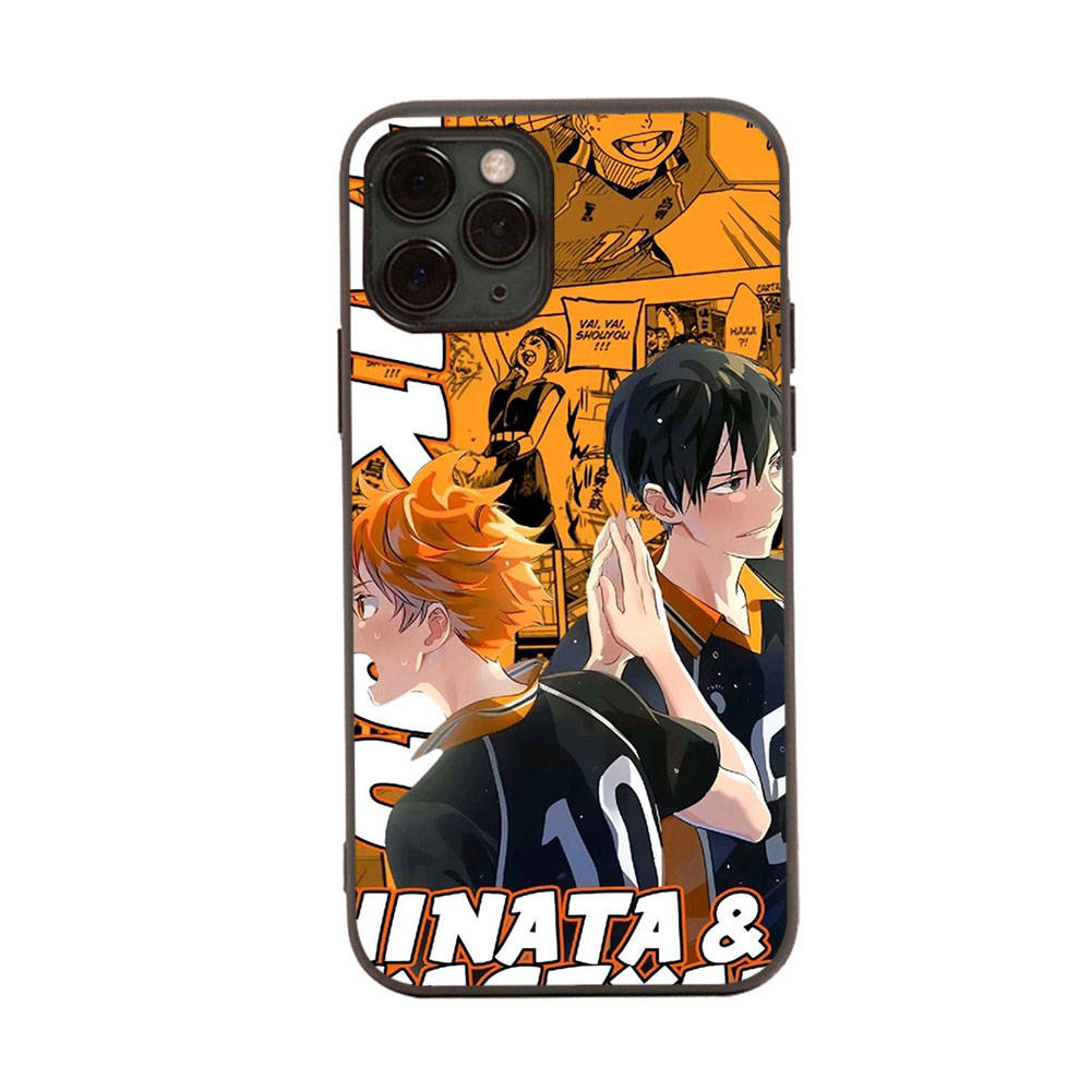 Чехол для Samsung A04 A14 A23 A34 A54 M23 M33 M52 M53 Realme 10 9 C30S C35 C55 VIVO Y02S Y21 Y51 X80 Pro Прозрачный чехол WI92 Haikyuu