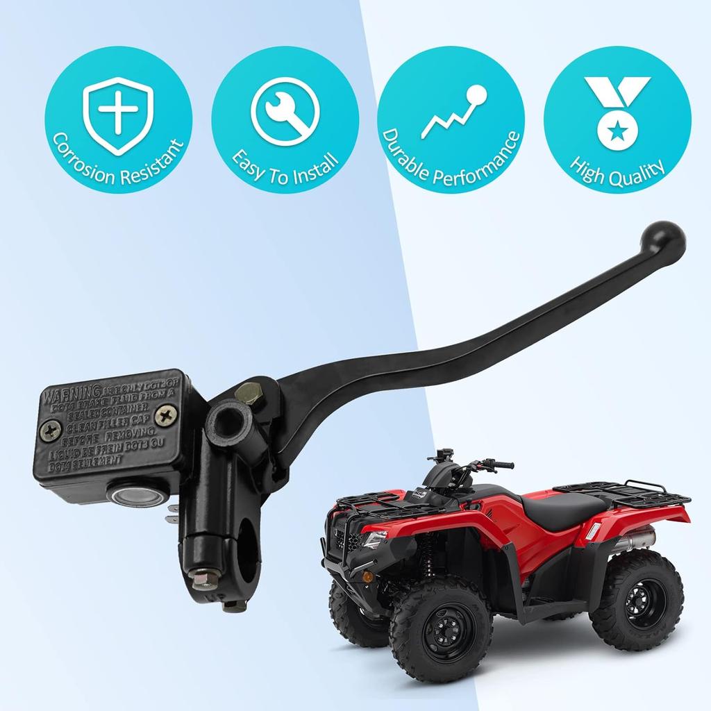 Передний главный тормозной цилиндр, совместимый с Honda TRX 200 250 300 350 420 500 520 ATC 200X 250R 350X OME#45510-HR3-305