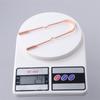 Pure Copper Tongue Scraper Oral Cleaner Brush Fresh Cleaning Hygiene Care Tools