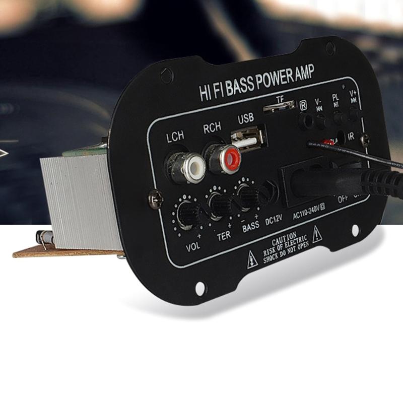 Беспроводная Hi-Fi плата усилителя мощности с басами и сабвуфером, модули усилителя мощности аудио с контролем высоких и низких частот