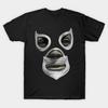 Мужская черная футболка с принтом Enmascarado Plata Легенда мексиканской борьбы El Santo Печать на бумаге для термопереноса без вырезания Хлопковая футболка