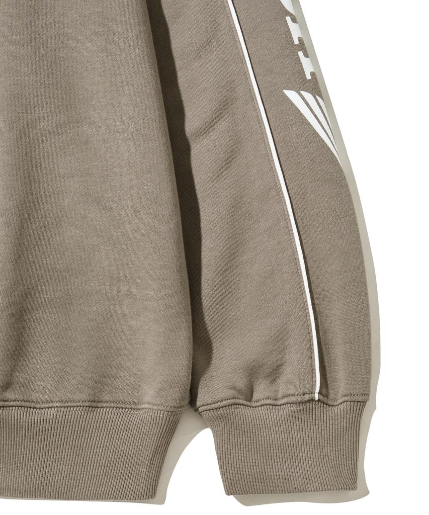 PHYPS MOTORCYCLE Classic Wing Logo Sweat Shirt Brown