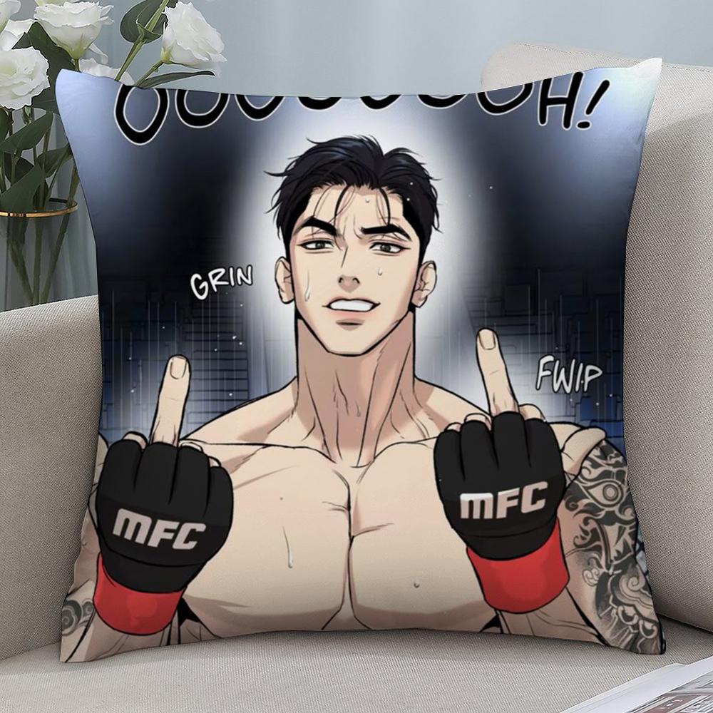 J-Jinx BL Комикс Наволочка Короткий Плюш Диван Декоративный Подарок Дом Двусторонняя Печать Подушка