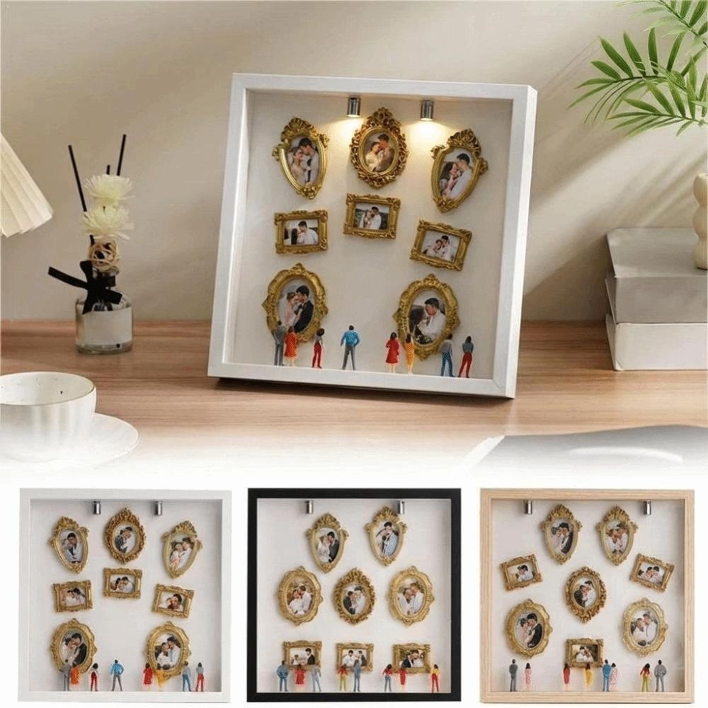 Creative Memory Preservation Shadow Box DIY Miniature Photo Frame  Valentine's Day Gift