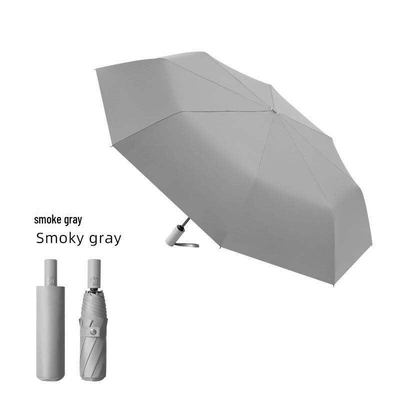 Retro Style Auto-Fold Umbrella: UV Protection for Women and Men, Perfect for Sun and Rain.