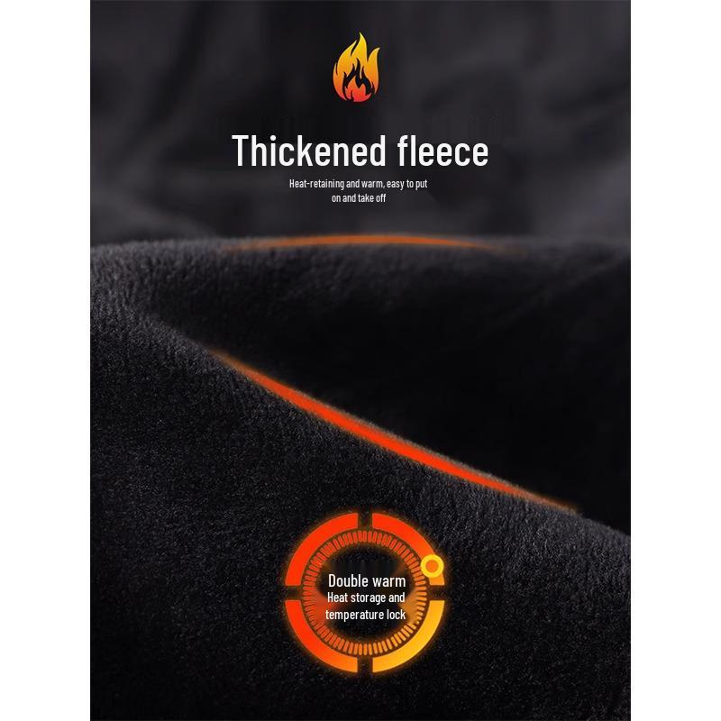 Women's Fleece-Lined High-Waisted Slimming Cigarette Jeans - Petite, Straight-Leg, Thickened for Autumn/Winter 2024.