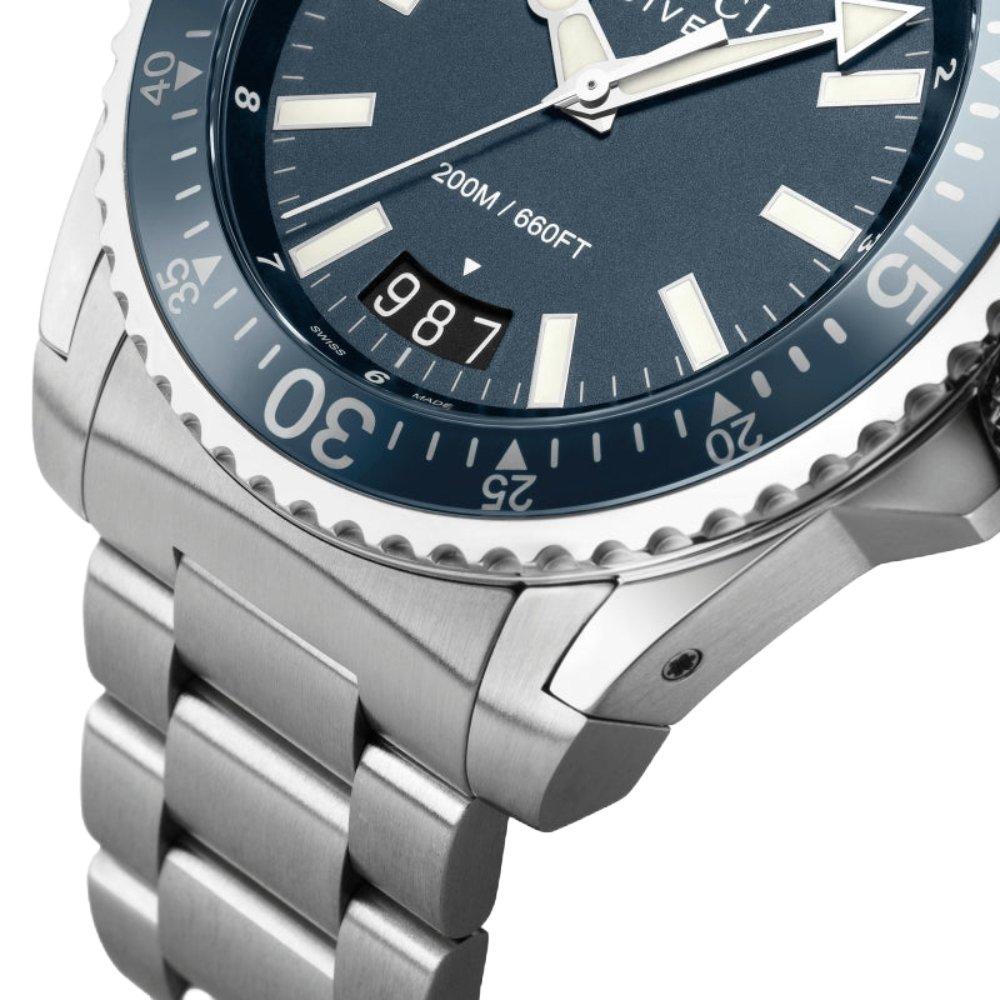 Gucci YA136203 Dive Blue Dial Нержавеющая сталь Мужские часы