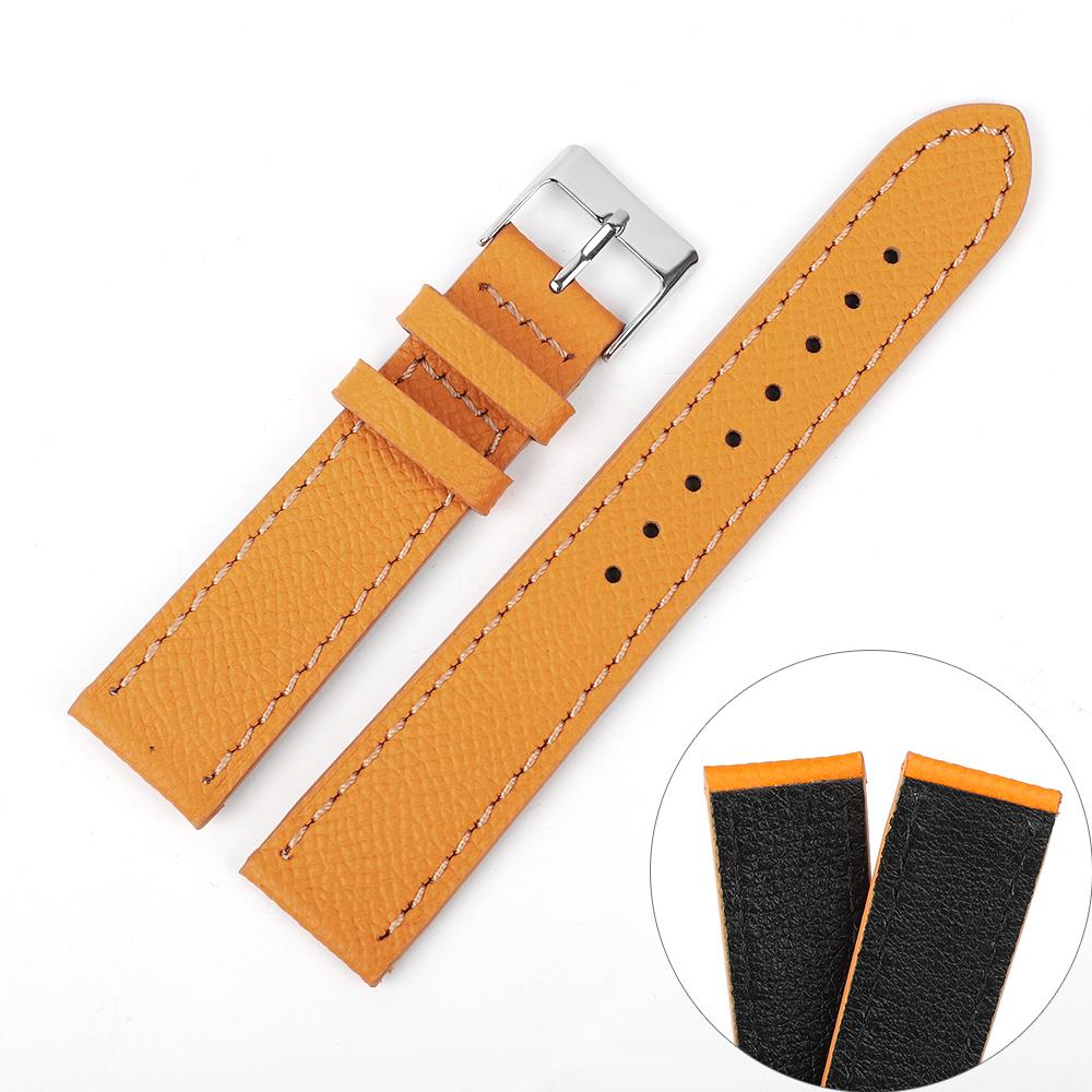 Genuine Leather Watch Straps 20mm 22mm Handmade Palm Pattern Wristband Belt Watchband Quick Release Watch Band for Men Women