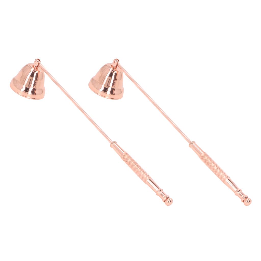 2 шт. гаситель пламени свечи с длинной ручкой в форме колокольчика металлический гаситель пламени крышка фитиль гаситель инструмент