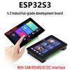 ESP32-S3 4.3" Touch LCD with CAN/I2C/RS485/Sensor Support