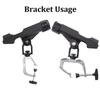 Adjustable for Boat Yacht Support Fishing Fishing Rod Pole Bracket Rod Rack Bracket Rods Holder