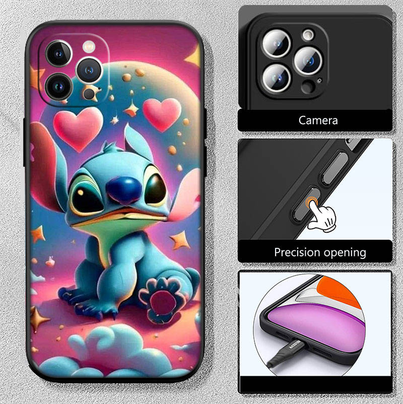 II20 Stitch Phone Case for iPhone 6 6s 7 8 11 12 13 14 15 XS Pro Max XR X SE Samsung S20 S21 S22 S23 S24 FE Ultra Plus Lite S21S A55