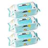 RICO Baby Wipes, 80 Sheets (1 Pack) X 3 Packs